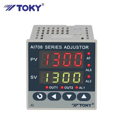 AI708 het intelligente Controlemechanisme 3A/250V AC 0.3%FS van de Precisietemperatuur