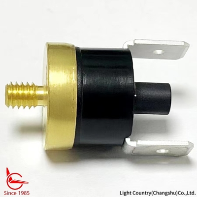 KSD301 Thermische schakelaar, M5*0,8*6, handmatig opnieuw instellen, voor temperatuurbescherming