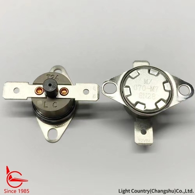 KSD301 Thermische schakelaar, handmatige reset, gebruikt voor thermische bescherming in fysiotherapieinstrument