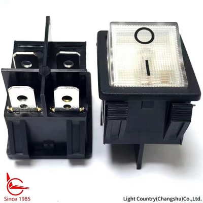 Goedkwaliteit witte verlichting ON OFF Rocker Switch voor Socket, 32*25mm, VDE/TUV/UL